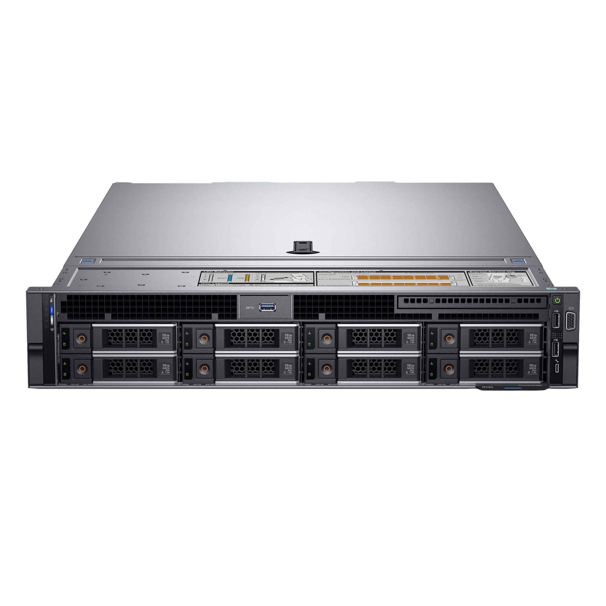 Сервер Dell EMC PowerEdge R740 - P/N: R740-3554 Сервер Dell EMC PowerEdge R740 - P/N: R740-3554